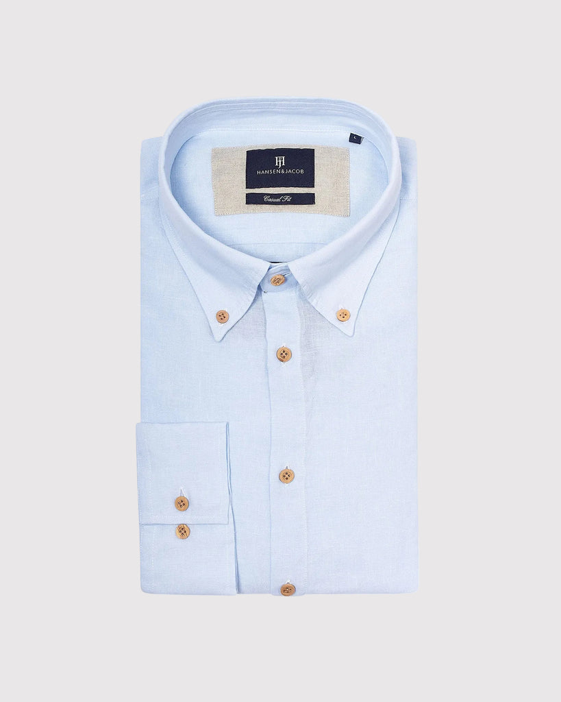 Linen Shirt Lyseblå