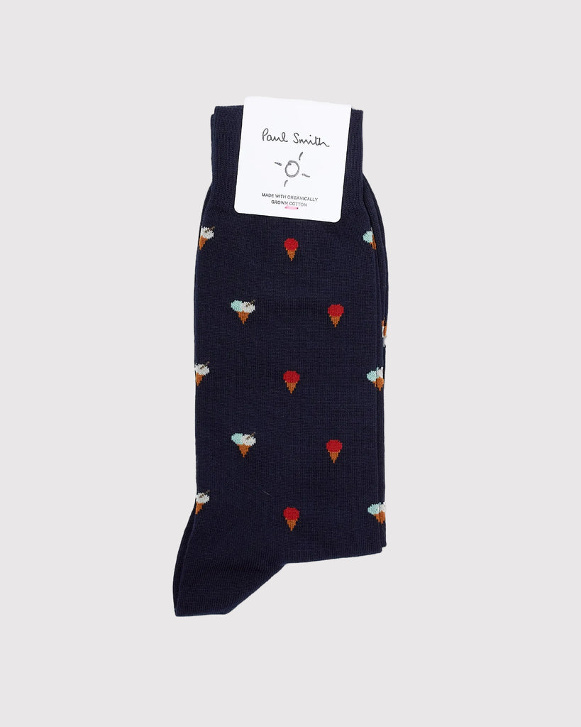 Ice Cream Sock Blå
