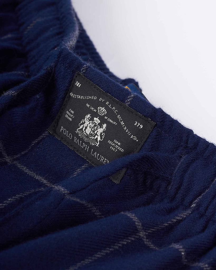 Sleep Flannel Blå