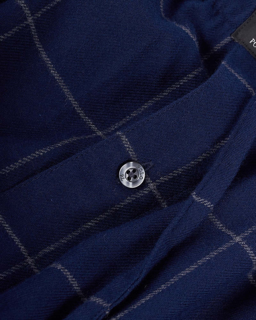 Sleep Flannel Blå