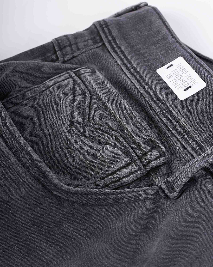 Jeans Re-used Vasket Grå