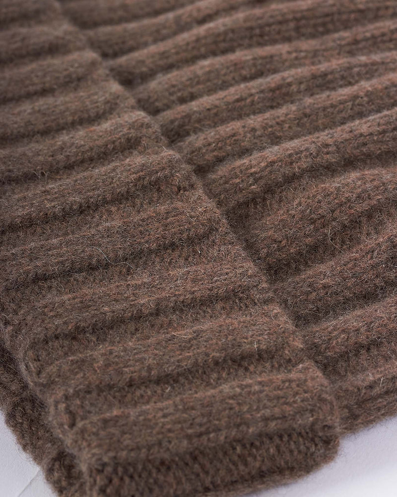 Knitted Hue Walnut Brun