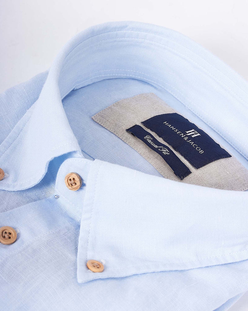 Linen Shirt Lyseblå