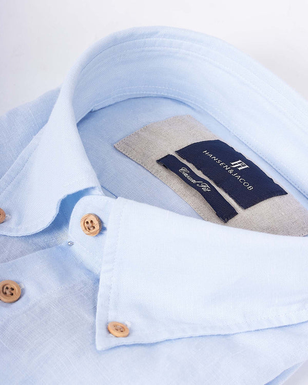 Linen Shirt Lyseblå