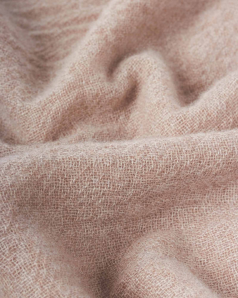 Cashmere Tørklæde Sand