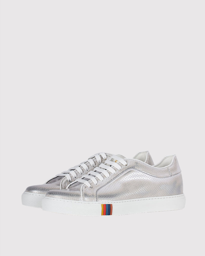 Basso Sneaker Metallic Sølv