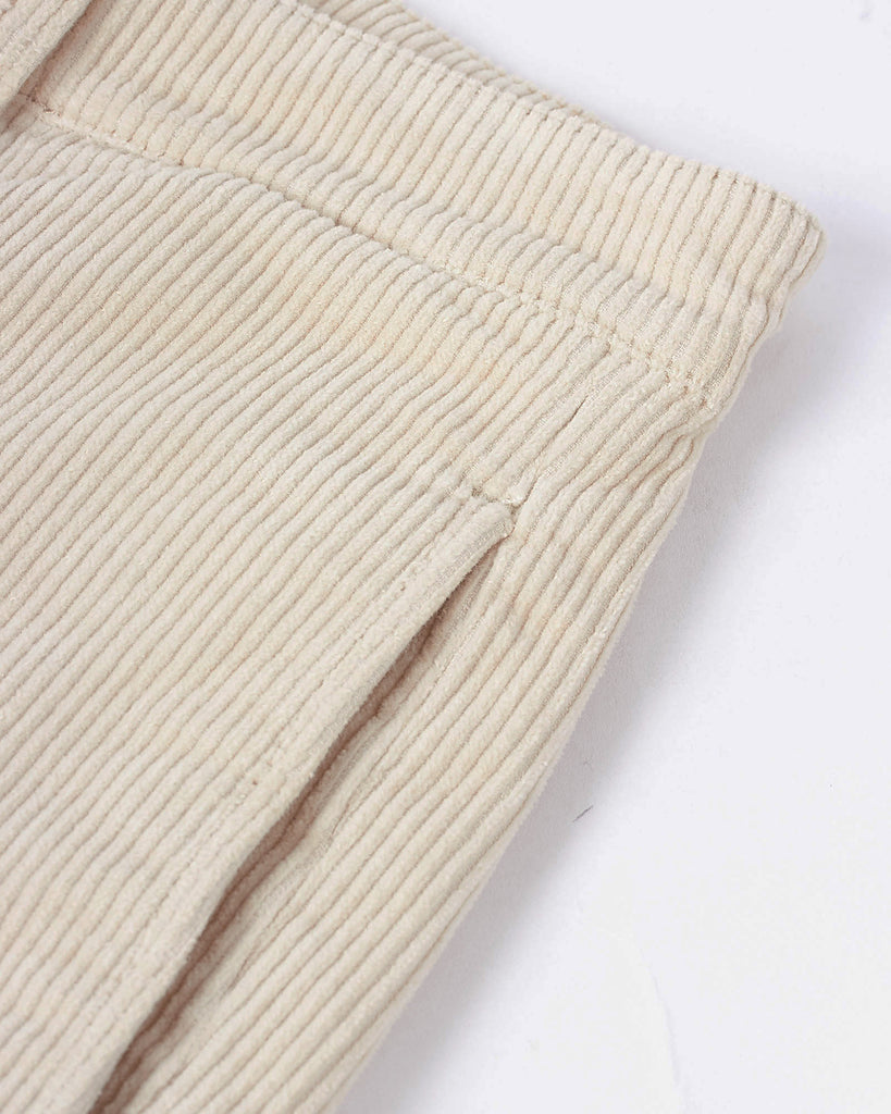Washed Cord Shorts Sand