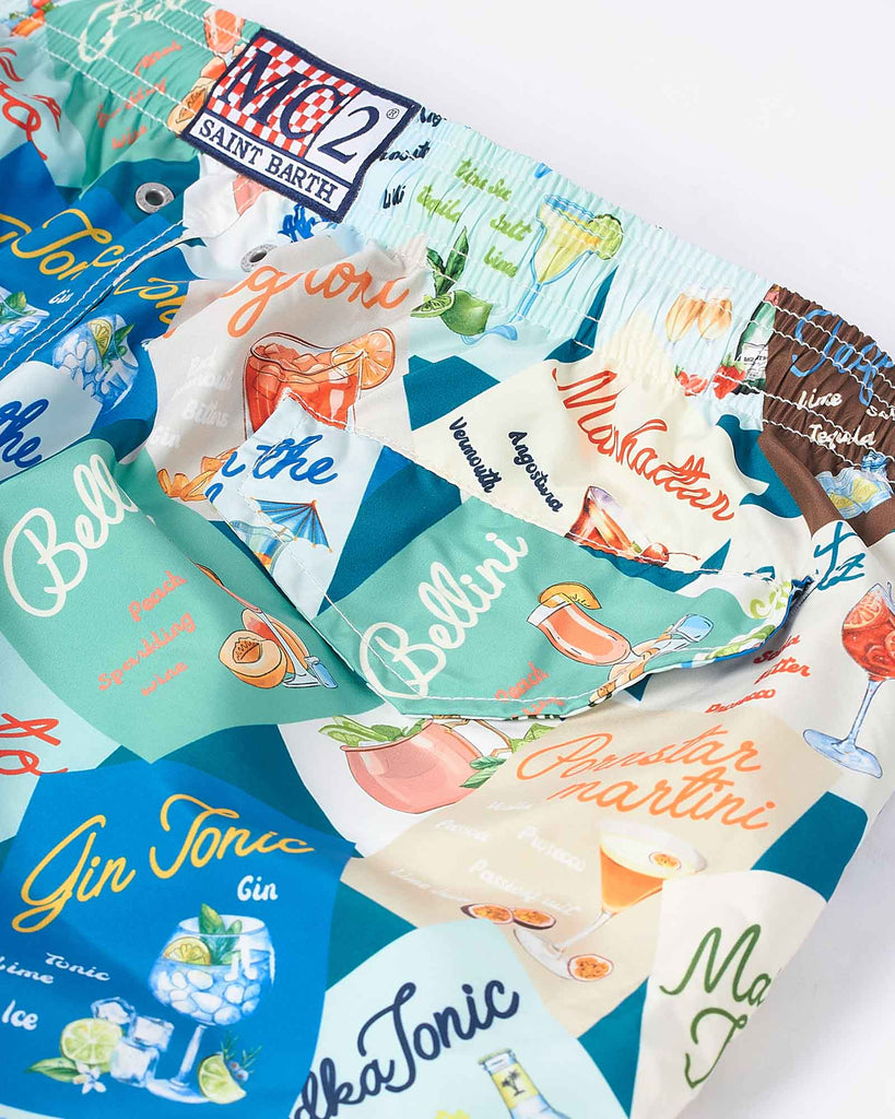 Drink Time Swimshorts Multi