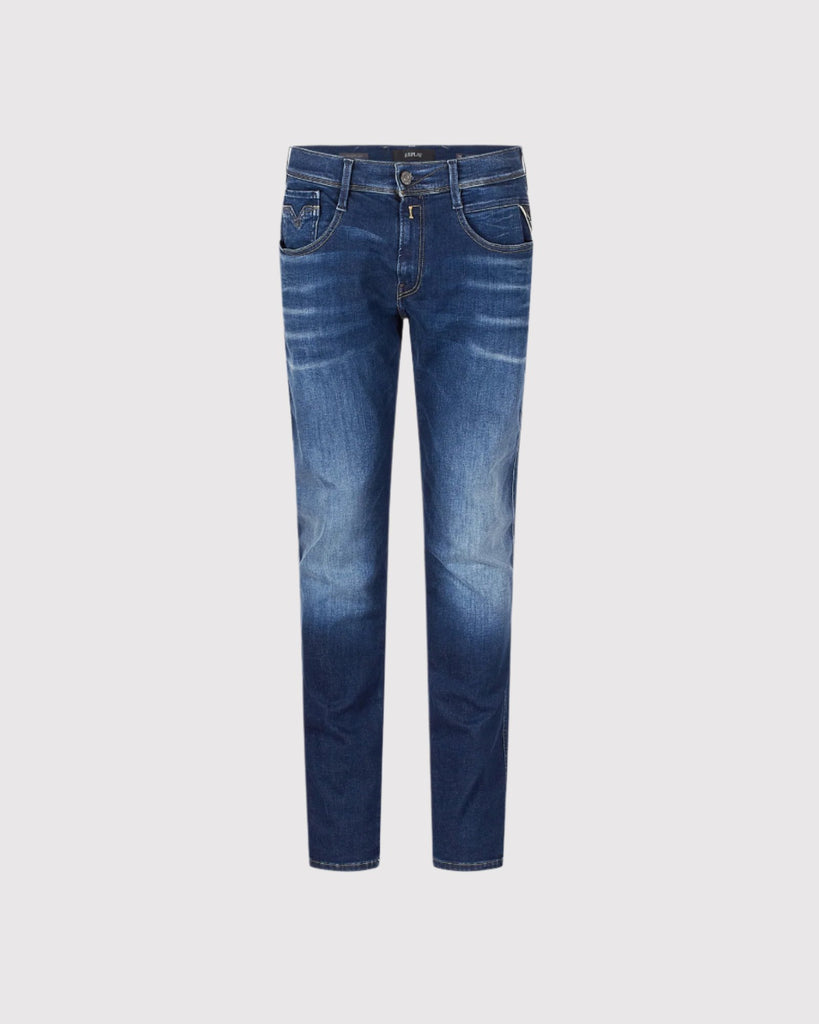 Hyperflex Vasket Jeans Blå