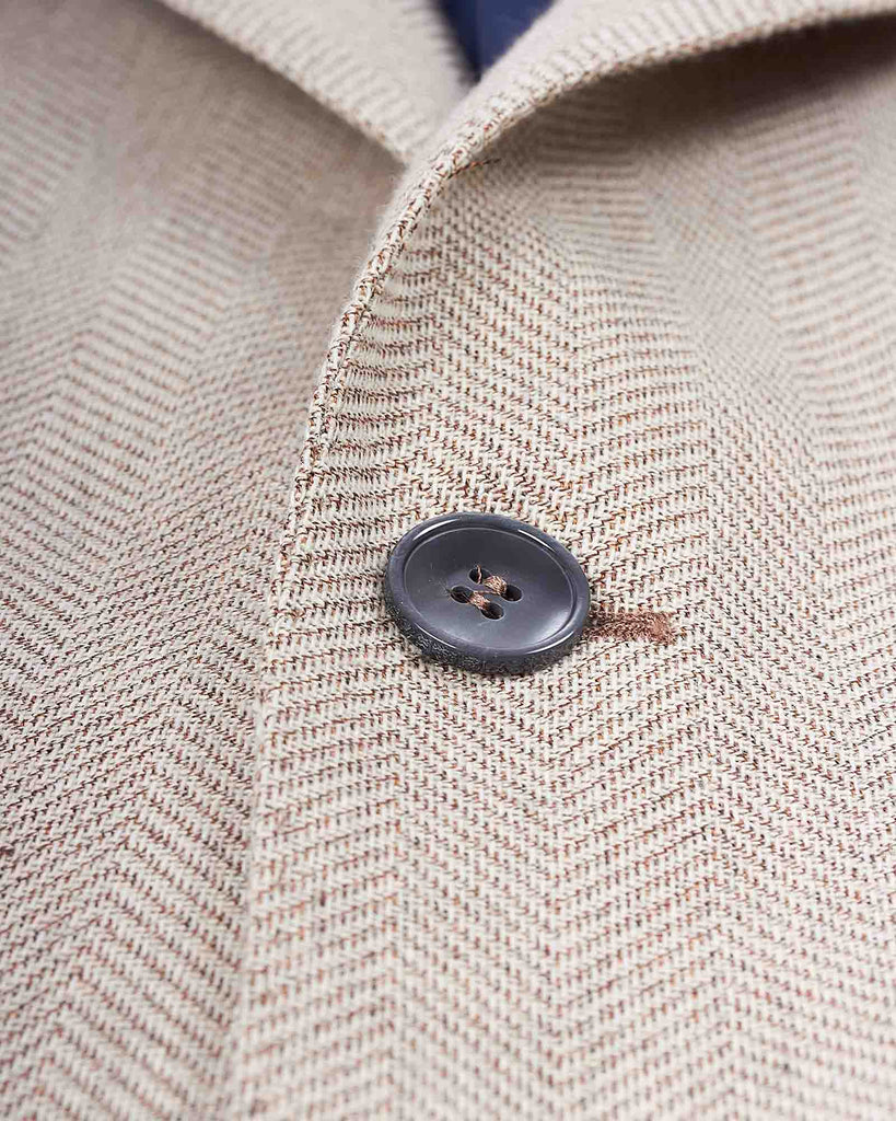 Herringbone Blazer Sand