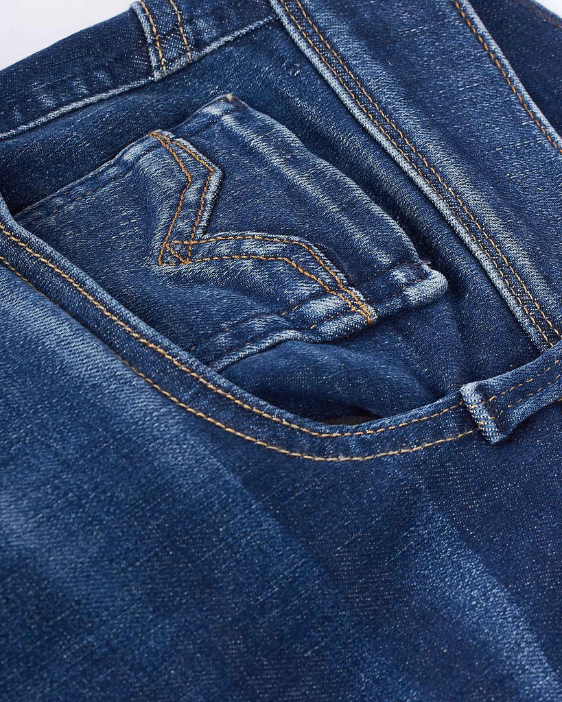 Hyperflex Vasket Jeans Blå