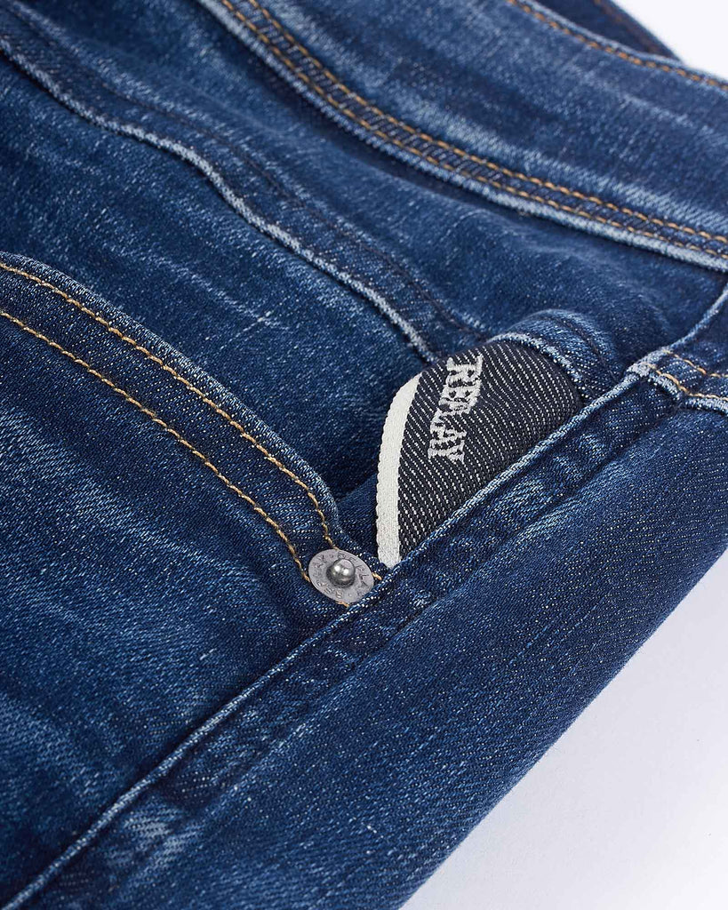 Hyperflex Vasket Jeans Blå