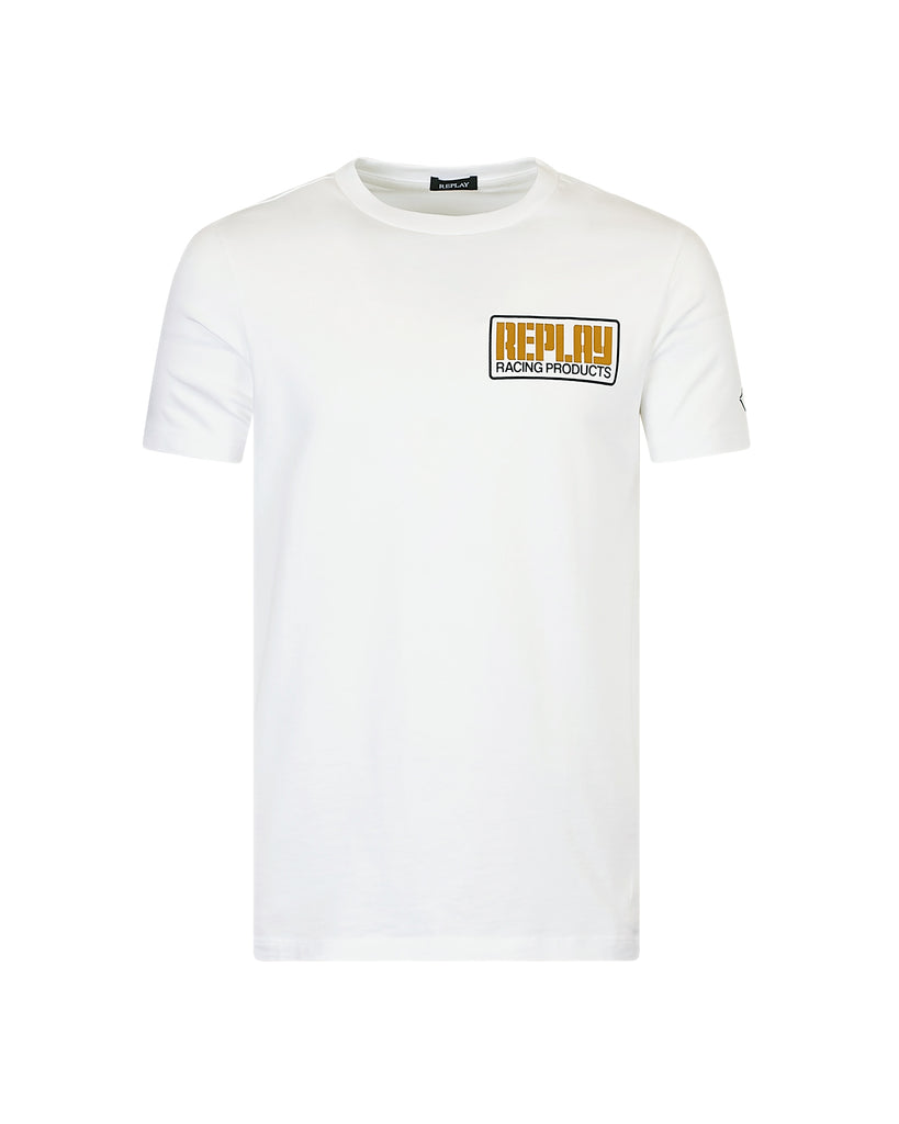 Racing T-shirt Hvid