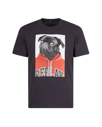 Dog T-shirt Sort