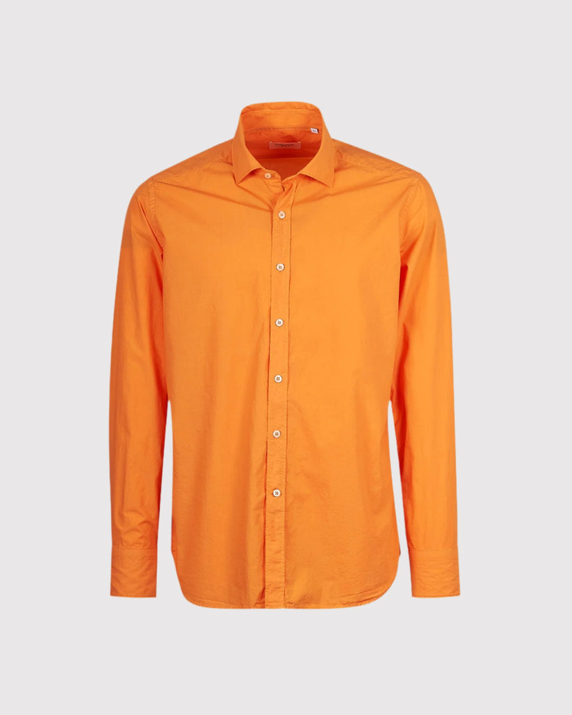 Casual Skjorte Orange