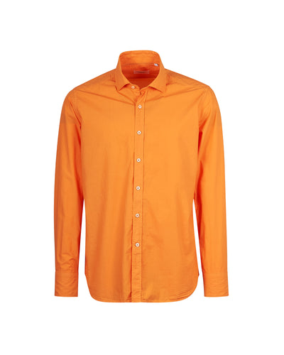 Casual Skjorte Orange