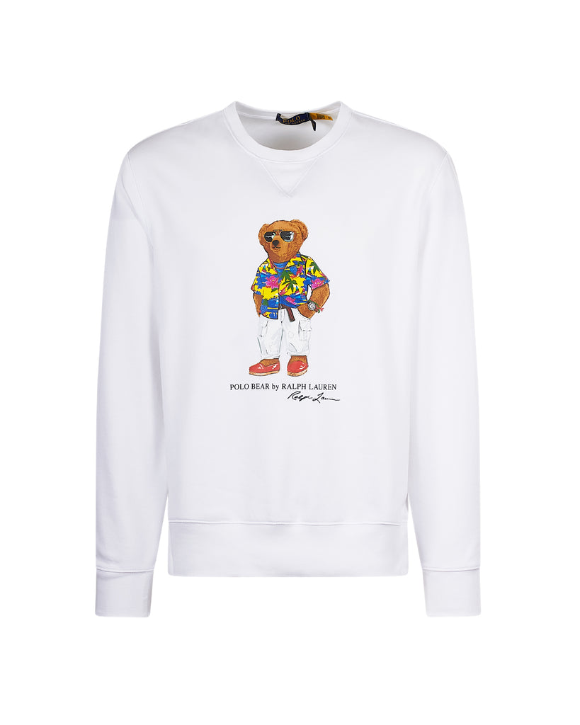 Graphic Bear Sweat Hvid