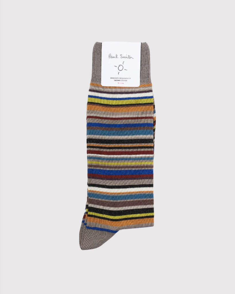 Sock Farley Stripe Grå