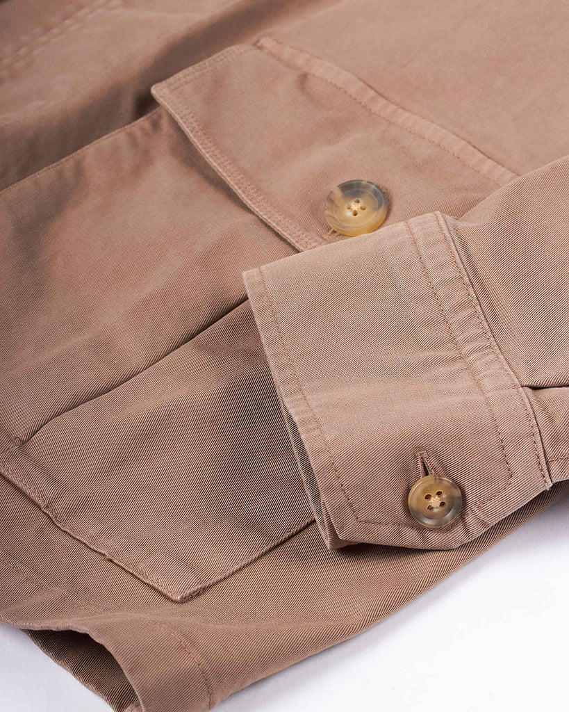 Safari Overshirt Brun