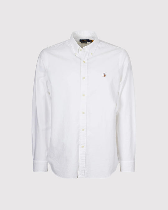 Custom Fit Oxford Skjorte Hvid
