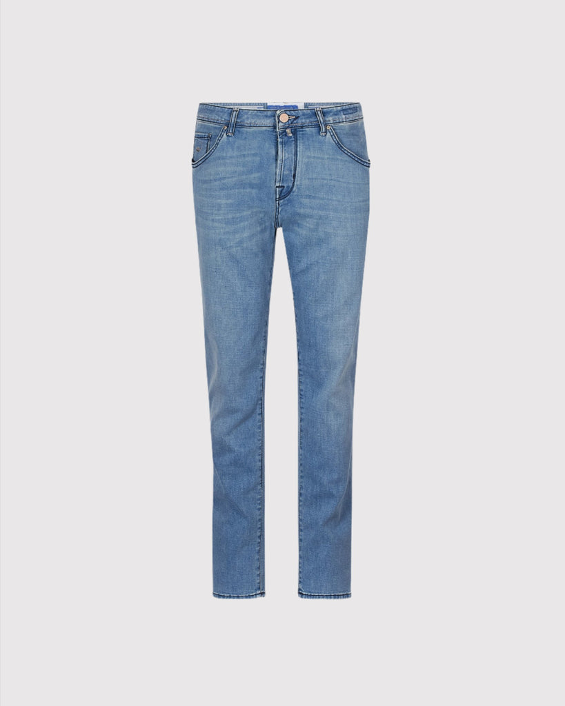 JC Scott Cropped Jeans Blå