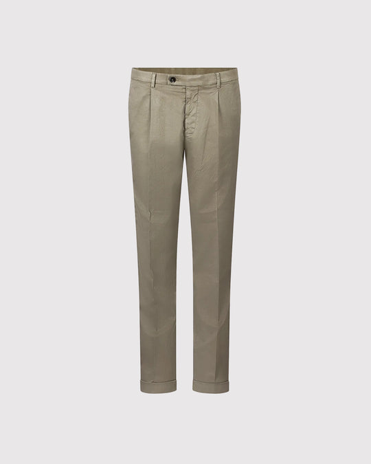 Frederick Linen Mix Chino Khak