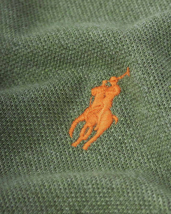 Poloshirt Melange Grøn