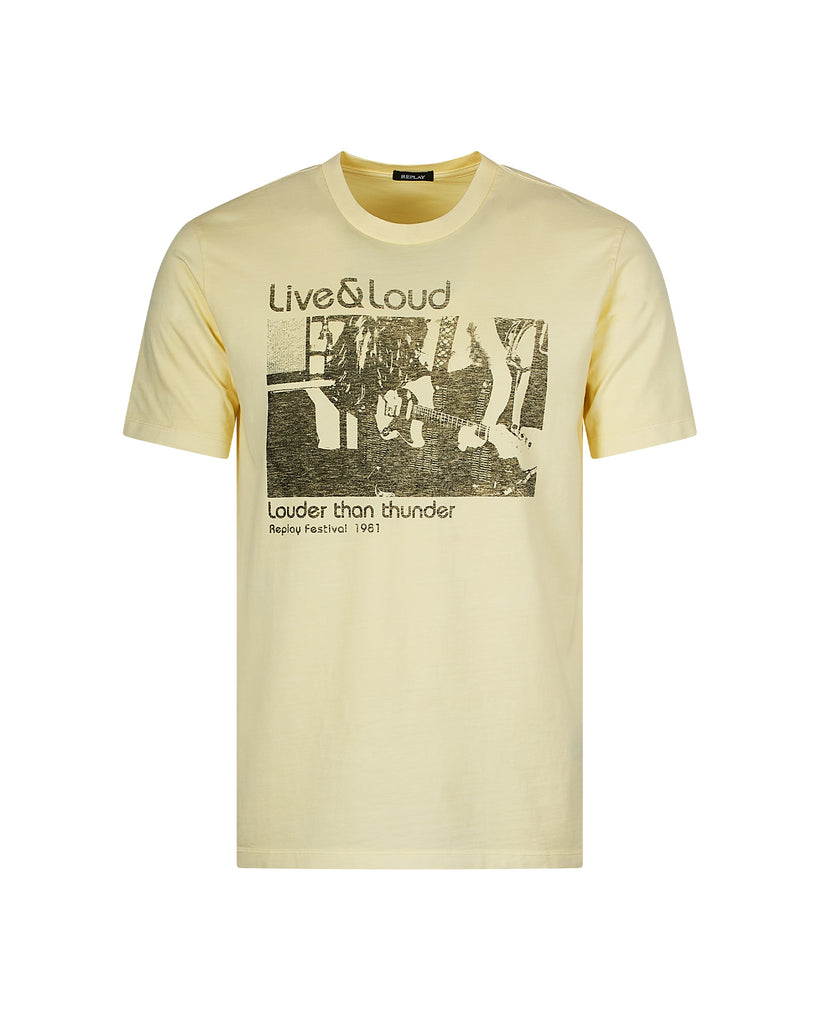 Live & Loud T-Shirt Gul