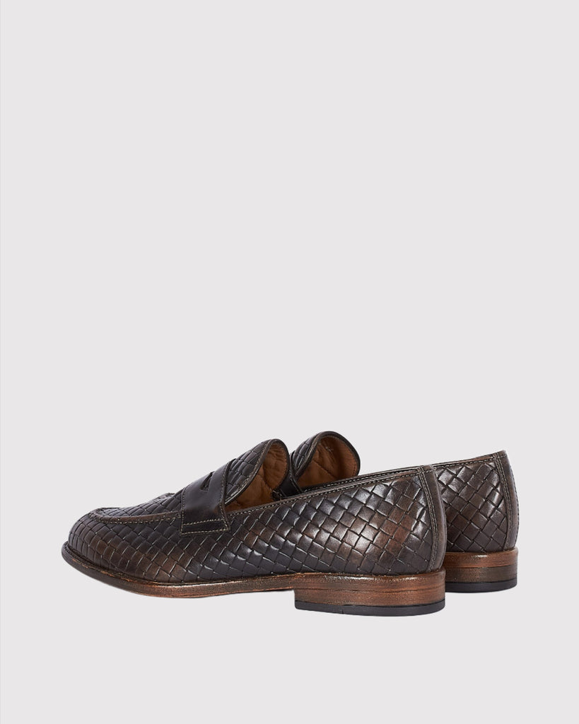 Panama Flettet Loafer Brun