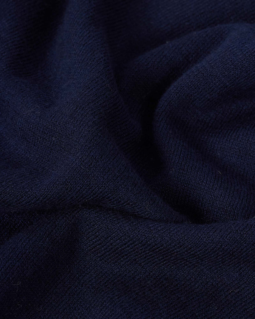 Hoodie Cardigan Blå