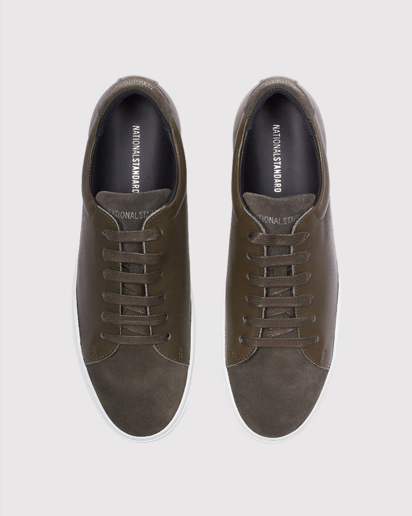 Suede Sneaker Khaki