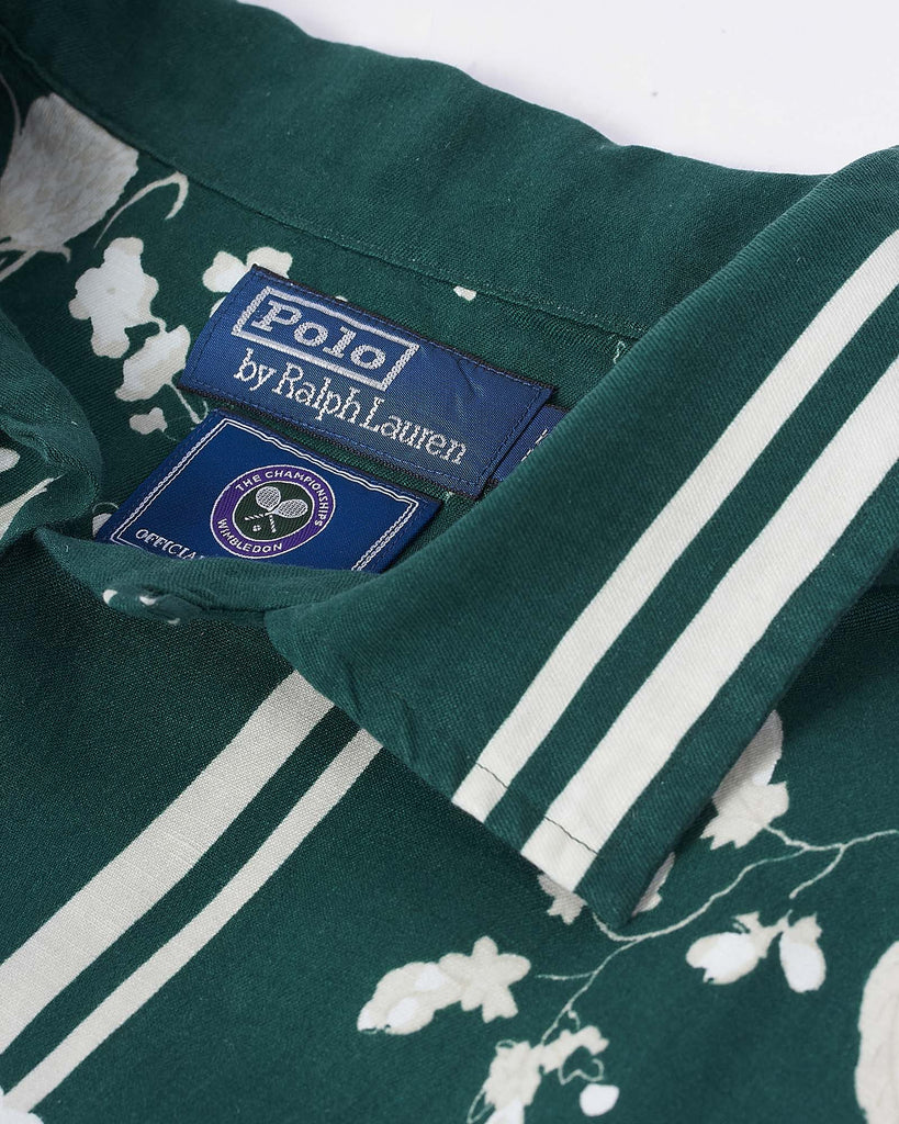 Wimbledon Silk Shirt Grøn