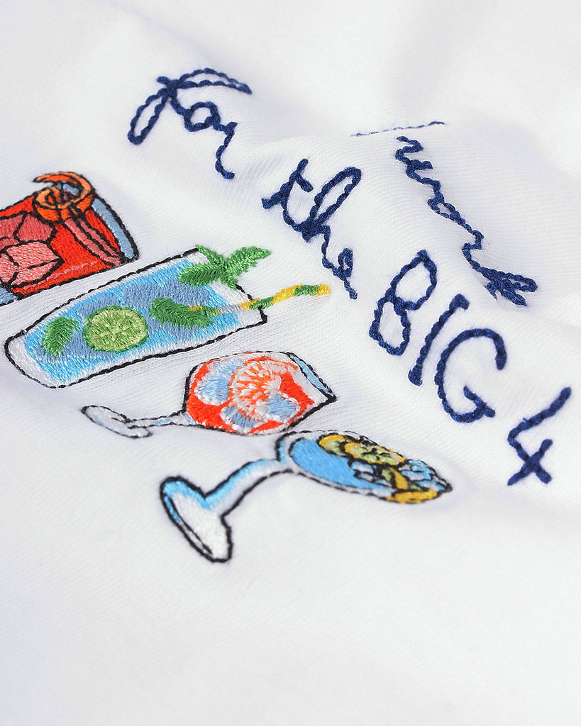 Big 4 T-Shirt Hvid