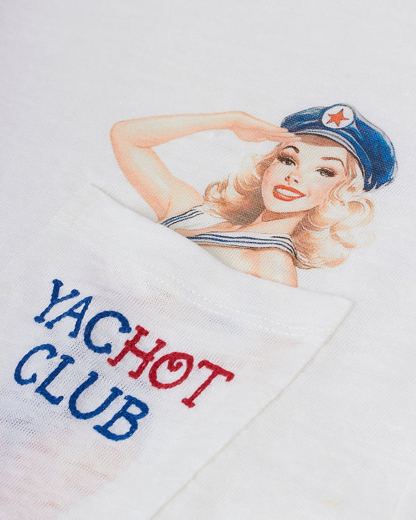 Yachot Club T-Shirt Creme