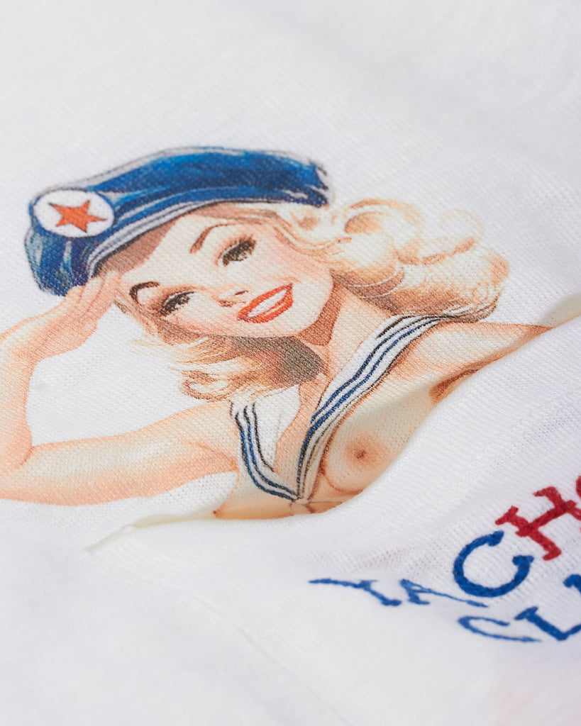 Yachot Club T-Shirt Creme