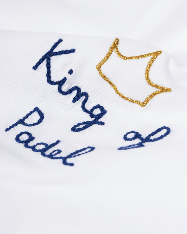 King Of Padel T-Shirt Hvid