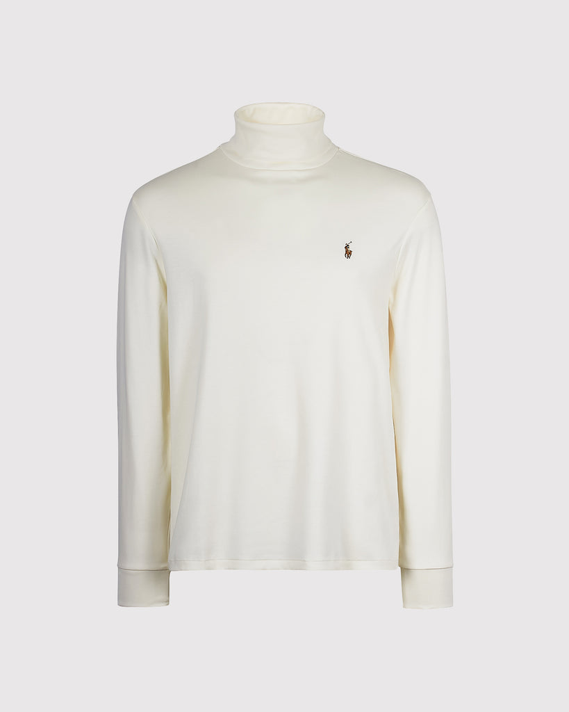 Rollneck T-shirt Off White