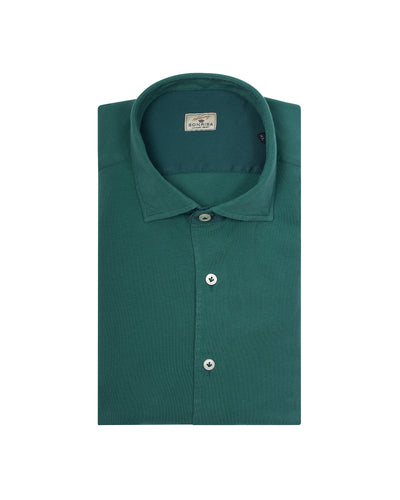 Jersey Skjorte Grøn