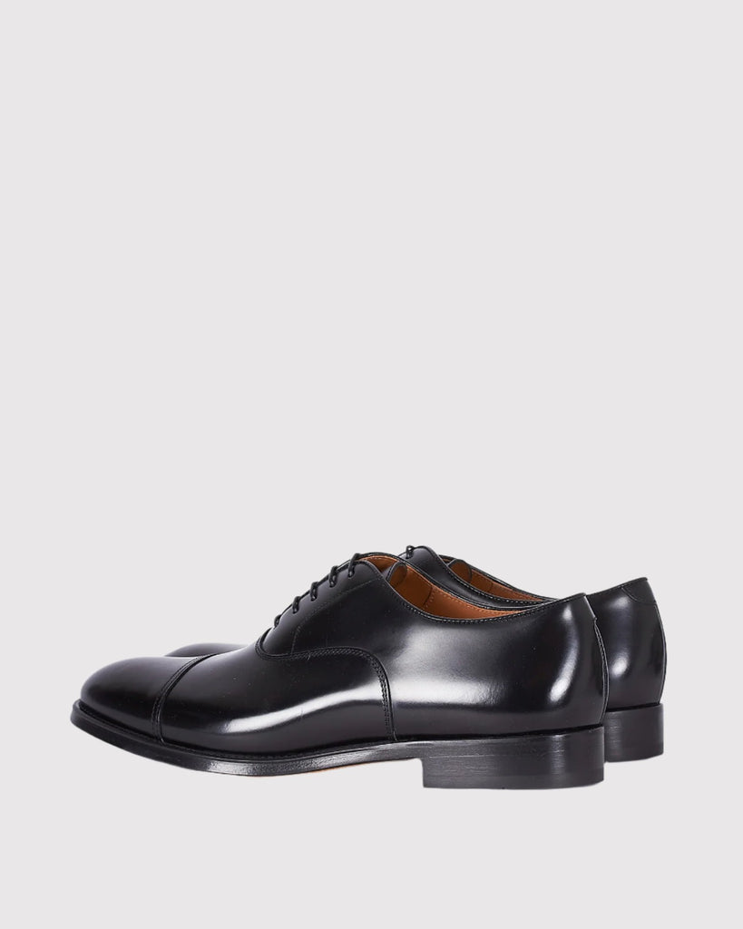 Oxford Cap Toe Horse Sort