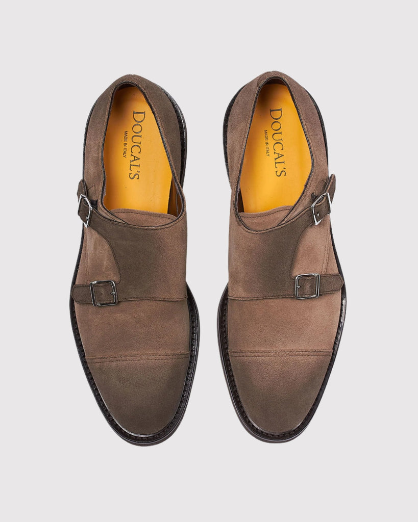 Double Monk Strap Cacao Brun