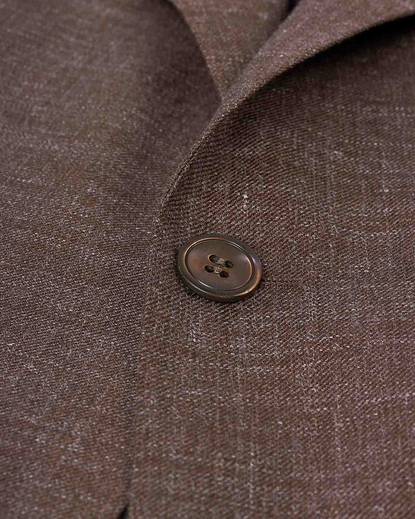 Rufus Blazer Silk Brun
