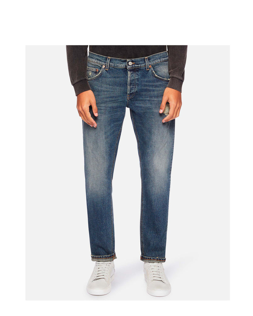 Mius Jeans Vasket Blå