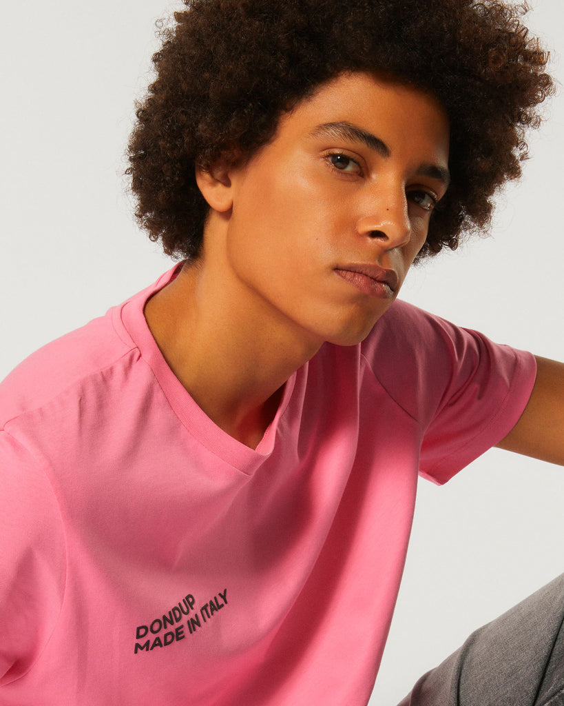 humane Trivial Unødvendig Dondup T-Shirt Pink fra Dondup | Køb her | Hurtig levering