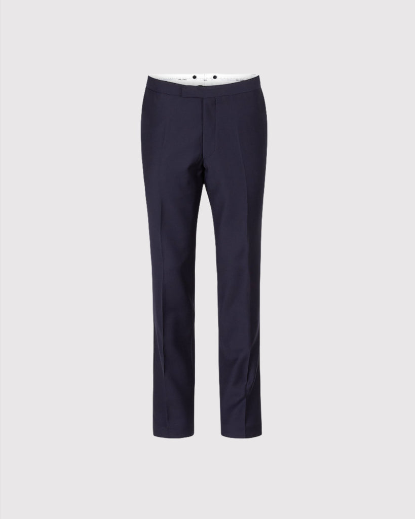 Denz Tuxedo Trousers Blå