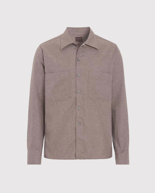 Cuban Winter Shirt Taupe