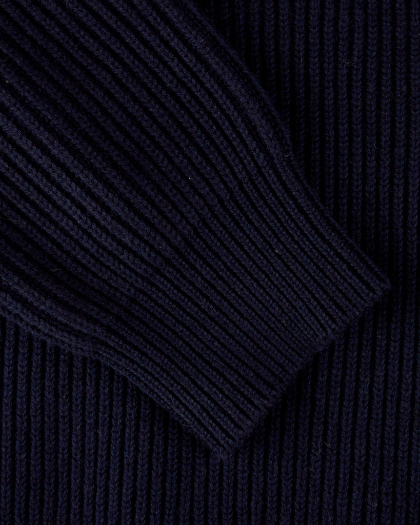 Hybrid Alcantara Cardigan Blå