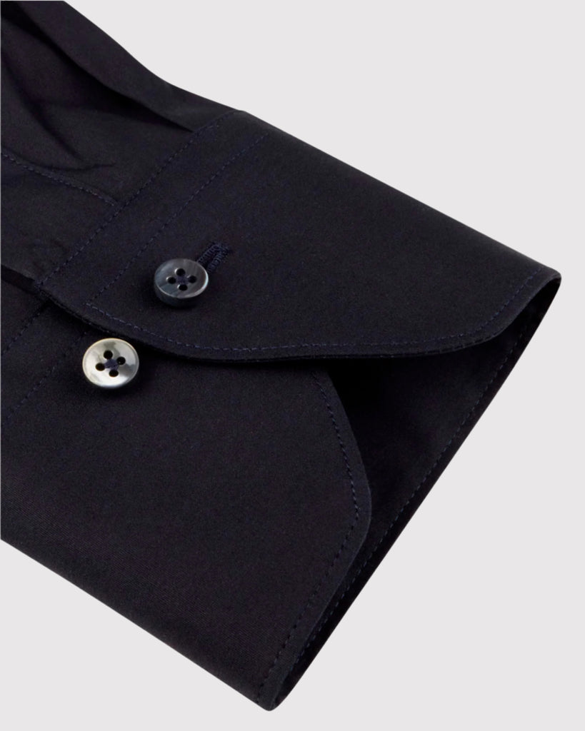 Slim Fit Stretch Skjorte Blå