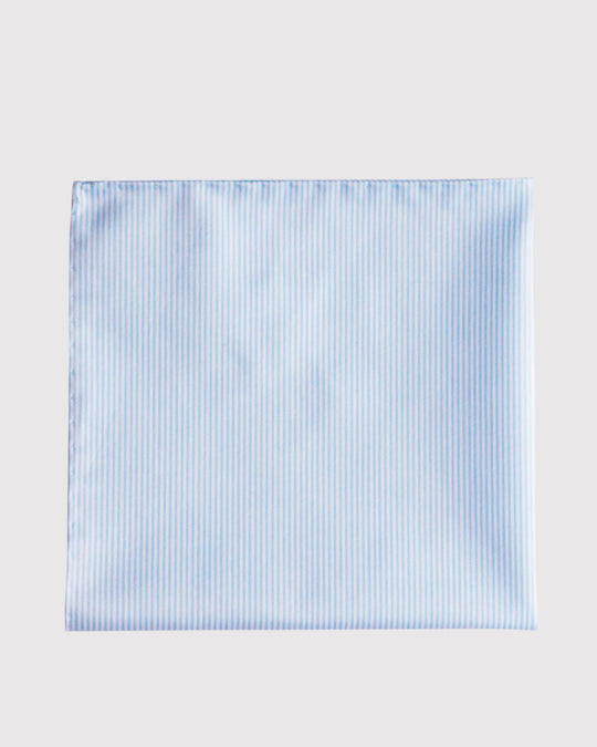 Pocket Square Stripe Blå