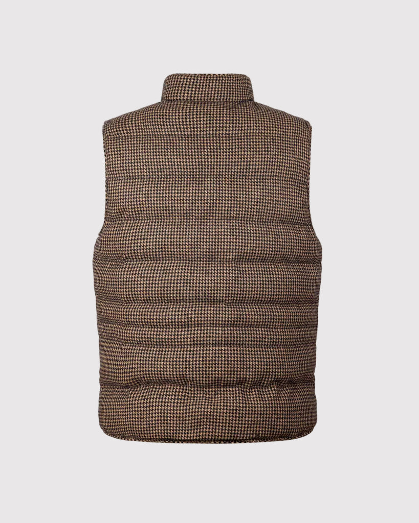 Houndstooth Vest Blå