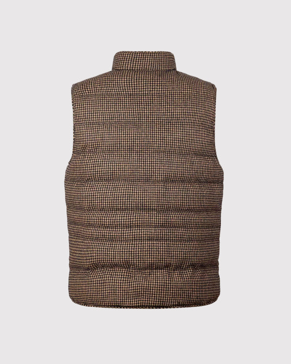 Houndstooth Vest Blå